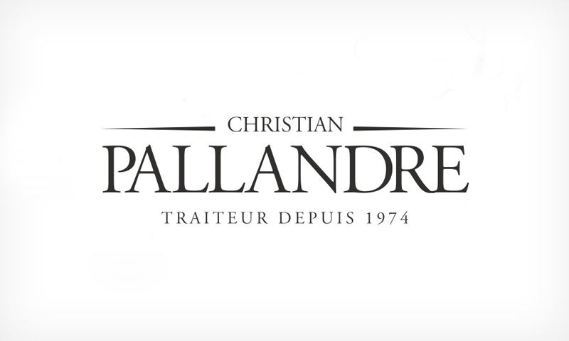 Création de la marque Christian Pallandre Traiteur