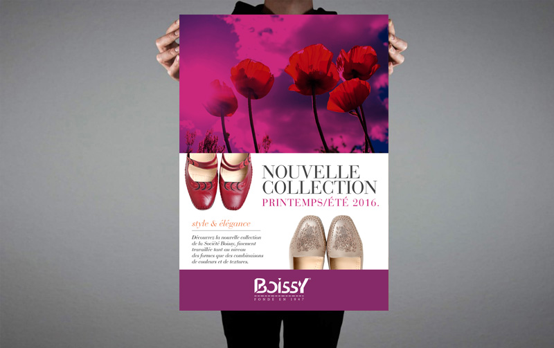 Création du catalogue Boissy Chaussures Printemps / Eté 2016