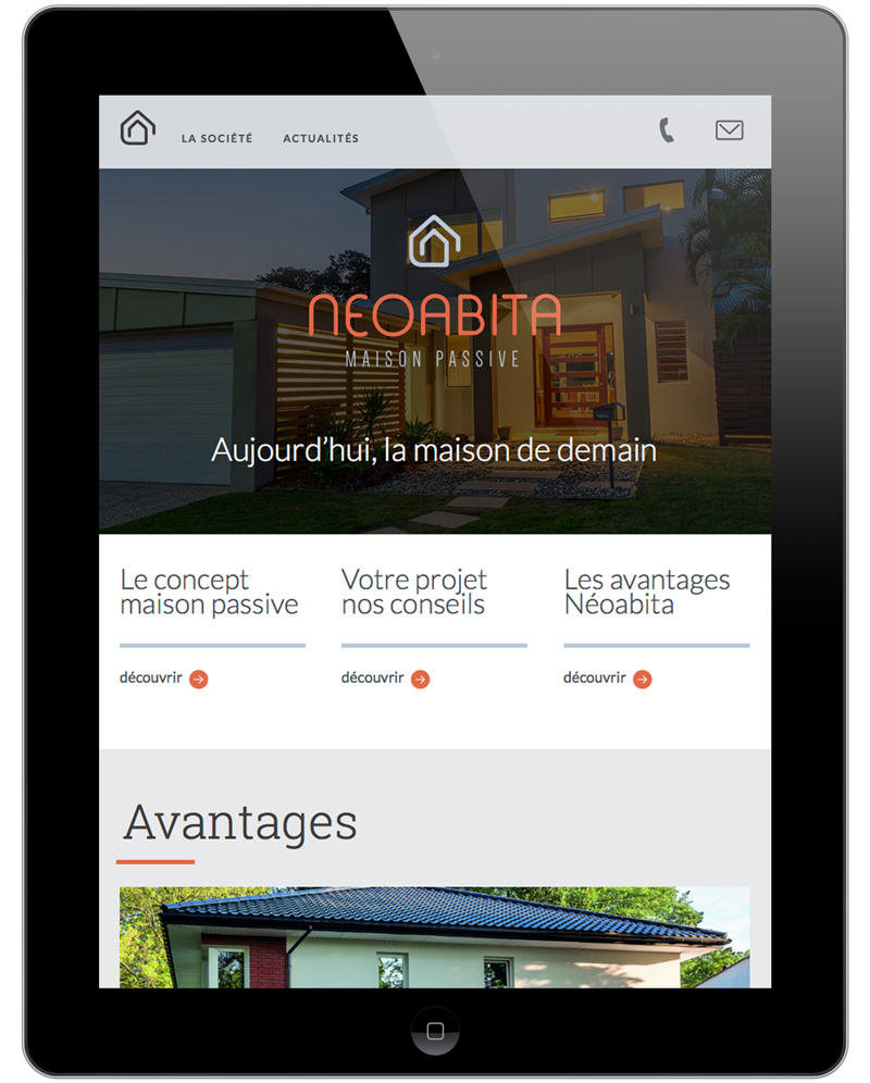 Création du site internet Néoabita