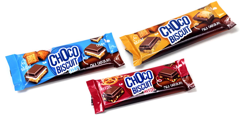 Création de packagings Chocolat.