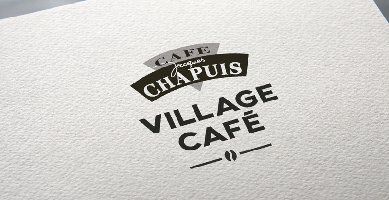 Création de la marque Village Café pour les cafés Chapuis