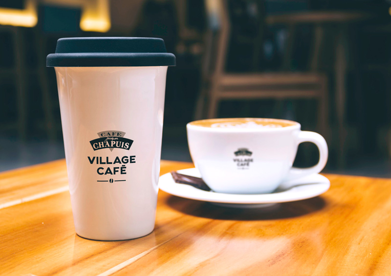 Création de la marque Village Café pour les cafés Chapuis