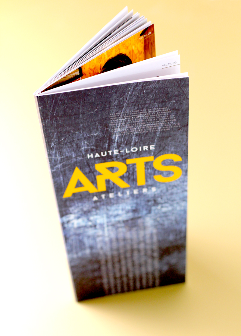 Création de la brochure des métiers d'Art en Haute-Loire