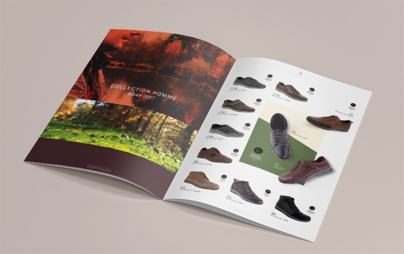 Edition du catalogue Boissy Chaussures Automne Hiver 2017