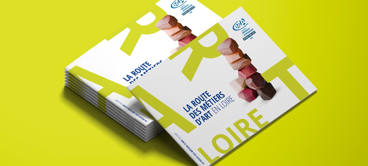 guide des métiers d'art Loire couverture